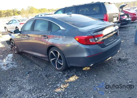 2019 Honda Accord Sport from USA, damaged, VIN 1HGCV1F34KA024922